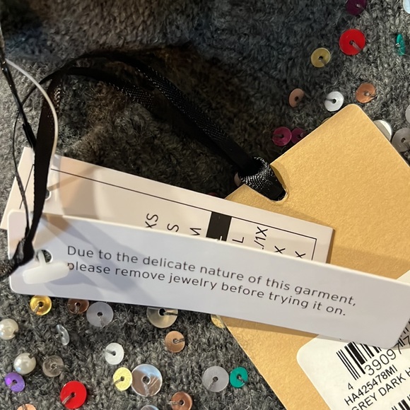 Halogen sequined sweater, size large, NWT - Picture 13 of 15